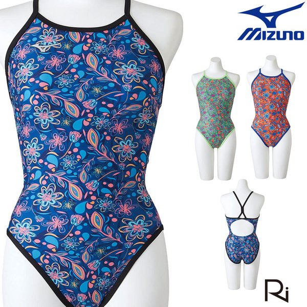 Mizuno ミズノ競泳水着 Lサイズ　花柄①⑨ MIZUNO ミズノ フィットネス水着 レディース Lサイズ N2JGC35568