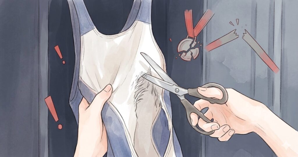 競泳水着の「裏地を切る」のはアリ？セルフカスタマイズ