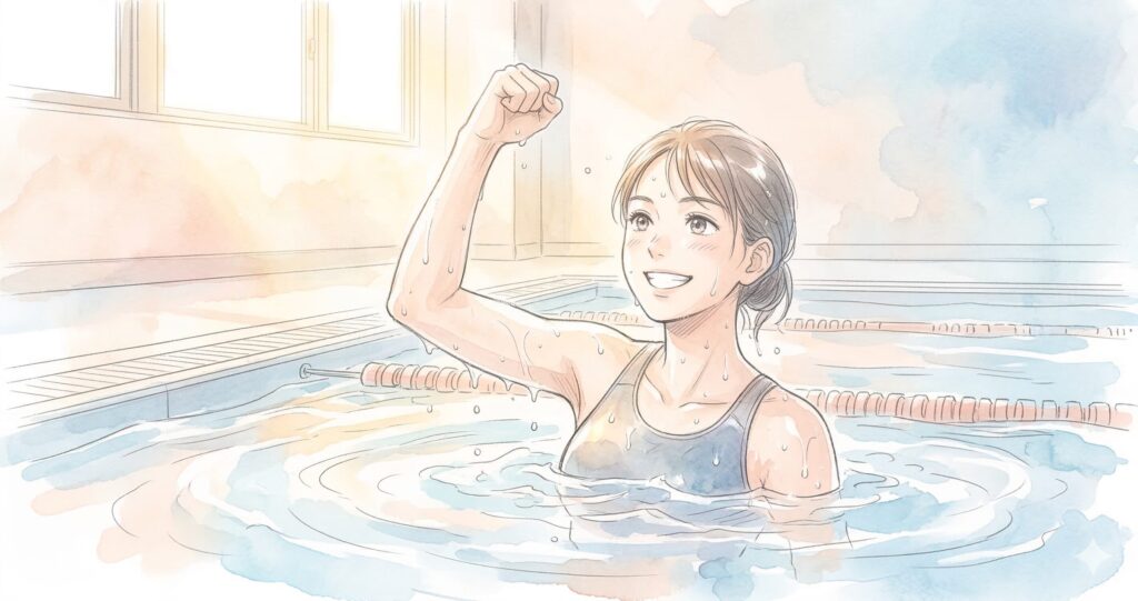 競泳水着の裏地はパフォーマンスと快適性を繋ぐ重要パーツ