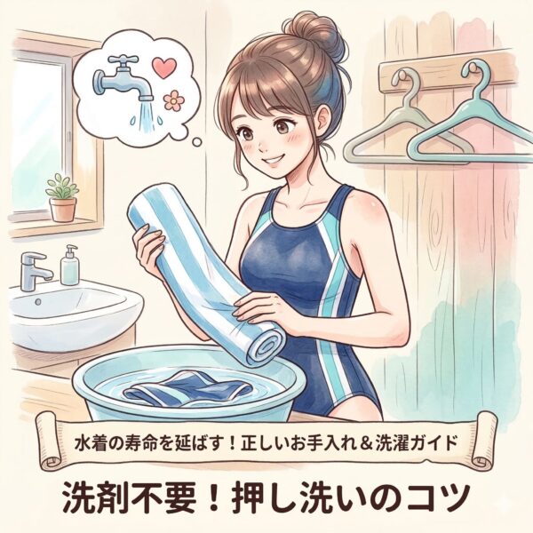 競泳水着の正しい洗濯方法と毎日のお手入れ完全ガイド