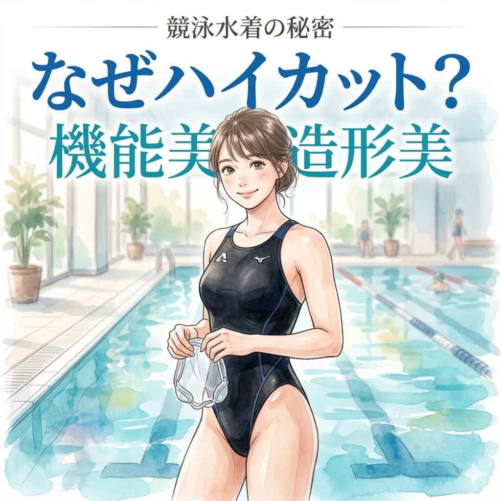 競泳水着がハイカットである理由：機能性と造形美、そして深すぎる沼