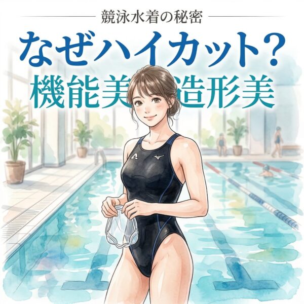 競泳水着がハイカットである理由：機能性と造形美、そして深すぎる沼