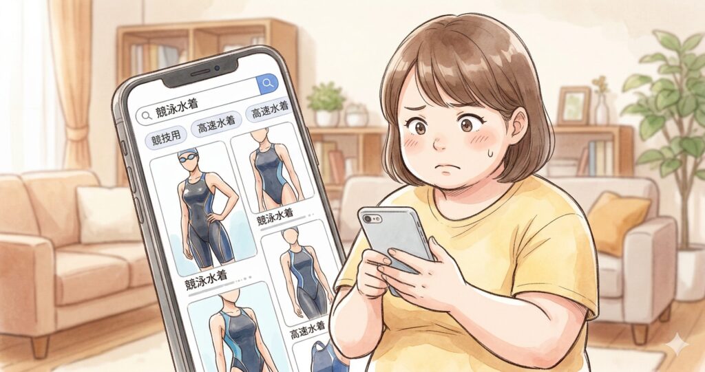 通販で「競泳水着」と検索して大失敗する人が続出する理由