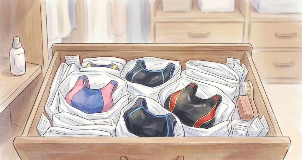 【ターゲット別】競泳水着を美しく保つ保管方法と取り扱いのコツ