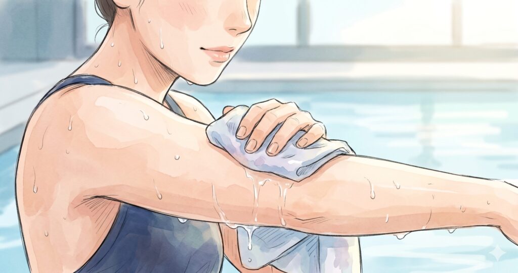 4 スイムタオルの正しい使い方と拭き方のコツ