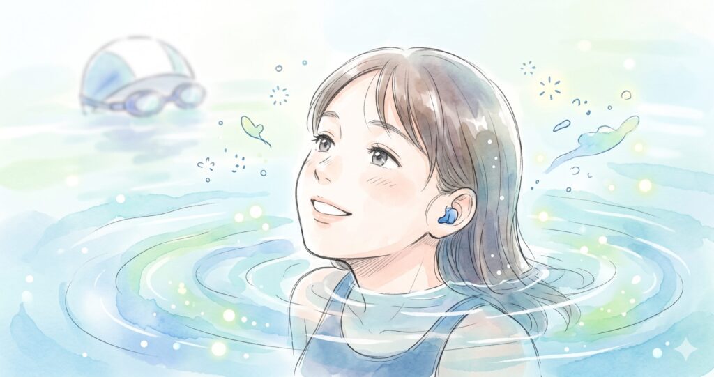 1.水泳用耳栓の必要性と期待できる効果