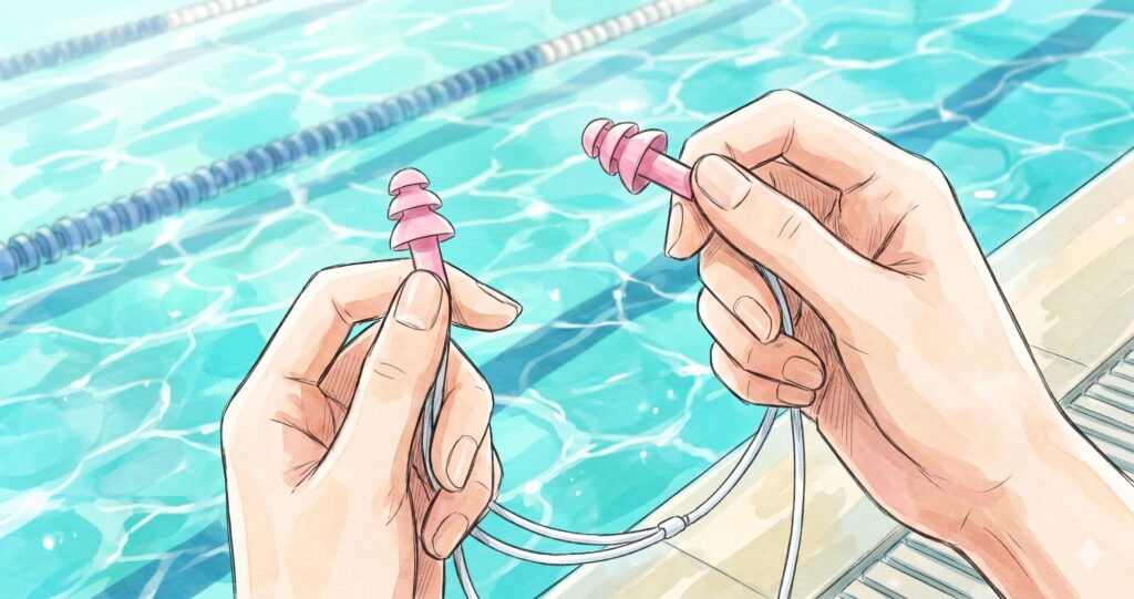 4.水泳用耳栓を使用する際の注意点と紛失対策
