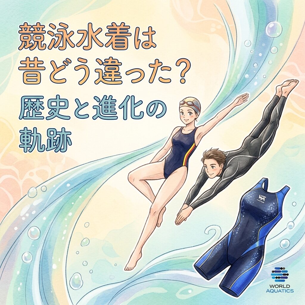 競泳水着は昔どう違った？歴史と進化の軌跡（ハイレグ時代から高速水着まで）