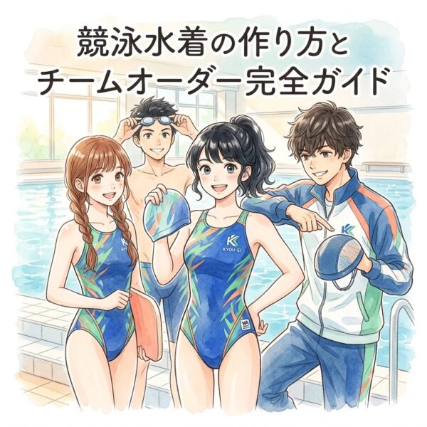 競泳水着の作り方とカスタムオーダー完全ガイド：チーム水着の選び方から納期や公式ルールの注意点まで